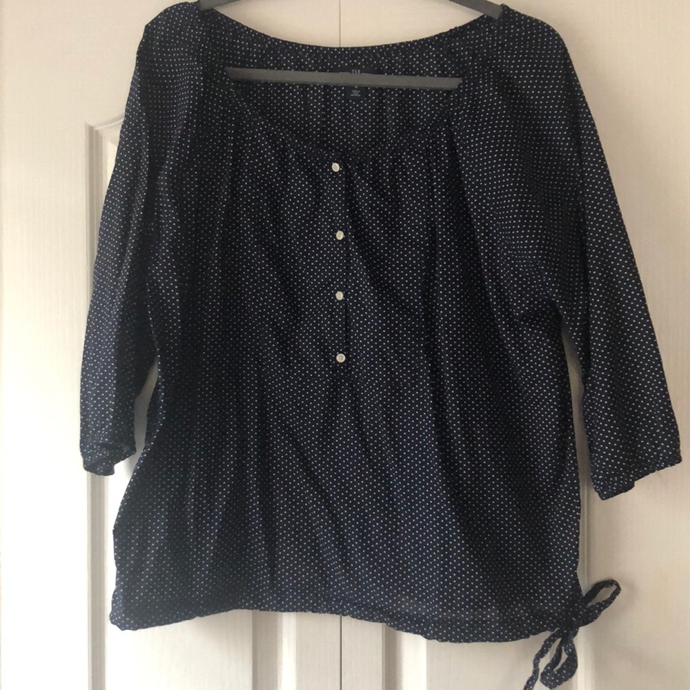 GAP Blouse - Medium - Navy